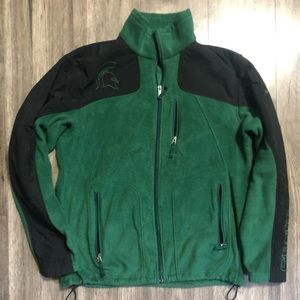 Columbia Michigan state fleece jacket